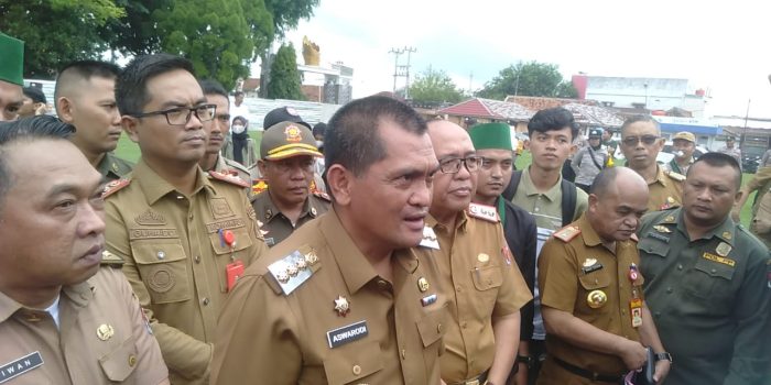 Didemo HMI Lampung Utara, Begini Respons Penjabat Bupati Aswarodi
