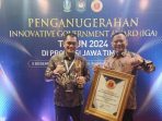 Pemerintah Daerah Kabupaten Lampung Utara Meraih Penghargaan Innovative Government Award (IGA) 2024