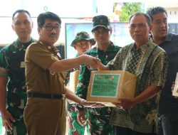 Bupati Lampung Utara Dr. Ir. H. Hamartoni Ahadis , M.Si. menghadiri Pengawasan dan Evaluasi ( Wasev ) TMMD ke-123 Tahun Anggaran 2025