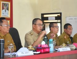 Bupati Tubaba Pimpin Rakor Tingkat Kabupaten, Bahas Program Unggulan