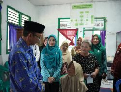 Ketua TP-PKK Tubaba Tinjau Langsung Pelaksanaan Program TUBABA Q SEHAT