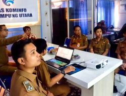 Kadis Kominfo Gunaido Uthama Paparkan Inovasi Pelayanan Publik Digital “Benglapor” kepada Bupati Lampung Utara