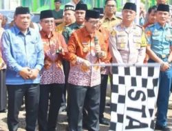 PEMERINTAH KABUPATEN LAMPUNG UTARA LEPAS 455 JAMAAH CALON HAJI 1446 H/2025 M