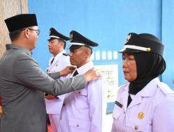 Nopriwan jaya Lantik tiga pejabat Tiyuh