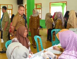 PJ SEKDA TUBABA TINJAU PELAKSANAAN PROGRAM Q SEHAT