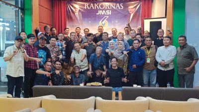 Tiba di Serang, Pengda JMSI Lampung Langsung Ikuti Rakornas ‎