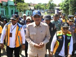 Menteri PU Dody Hanggodo Tinjau Desa Kali Pasir Lampung Timur