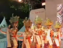 Tari Abung Siwo Migo, Hipnotis Pengunjung Pentas Budaya HPN Banten 2026