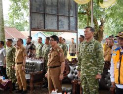 Perkuat Ketahanan Wilayah,Pangdam Radin Inten Kunker Ke Lampung Utara