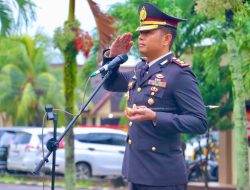Diguyur Hujan Gerimis, Polres Lampung Tengah Tetap Khidmat Peringati Harkitnas ke-118 Tahun 2026