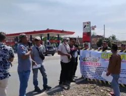 GEMAS-LU Tuntut Ketegasan Pemerintah,Tolak Armada Truk Batu Bara melintas