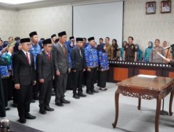 Wabup Tubaba Lantik  30 pejabat, Tekankan ASN Harus Profesional dalam mengabdi 