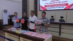 Tekan Peredaran Narkoba, Polres Tulang Bawang berhasil mengungkap kasus TP.Narkoba dan Sita Barang Bukti Narkotika Selama Semester I 2026