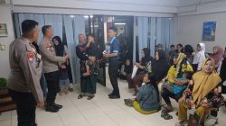 Personel Polres Lampung Utara Temukan Anak Hilang dari Orang Tuanya