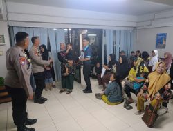 Personel Polres Lampung Utara Temukan Anak Hilang dari Orang Tuanya