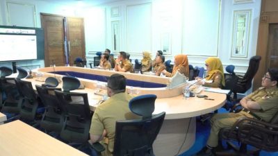Bahas PPPK dan Belanja Pegawai, Bupati Lampung Utara Ikut Rapat Virtual dengan DPR RI