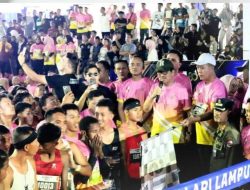 Ribuan Peserta Ramaikan Night Run 2026 Anniversary Lampung Utara