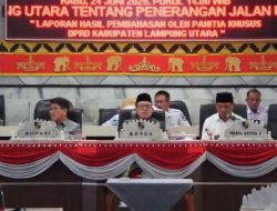 Pengesahan Pertanggung jawaban APBD 2025, Bupati Lampung Utara Apresiasi Pimpinan dan Anggota Dewan