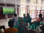 Nobar pildun Bersama Warga, Kodim 0412/LU Hadirkan Euforia Piala Dunia 2026