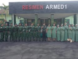 Menarmed 1 Kostrad Sambut Kasiops Baru, Perkuat Jiwa Korsa dan Soliditas Satuan