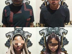 Modus Michat Berujung Curas, Empat Pelaku Dibekuk Tim Tekab 308 Presisi Polres Lampung Utara
