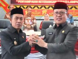 Rapat Paripurna, Wakil Bupati Lampung Utara Apresiasi Kerja Keras Pimpinan dan Anggota Dewan