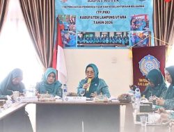Rapat Rutin TP-PKK Lampung Utara bahas Evaluasi Program guna Dorong Produk UMKM Lokal 