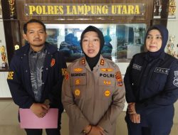 Polres Lampung Utara Ringkus Pelaku Curas Terhadap Pelajar, Senpi Rakitan dan 3 Peluru Disita