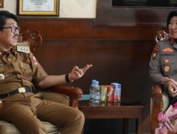 Bupati Lampung Utara, Ir.Hamartoni bersama Polres Lampung Utara Perkuat Sinergitas