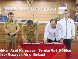 Aset Rampasan Korupsi Rp3,6 Miliar Tak Dibiarkan Menganggur, KPK Kawal Pemanfaatannya untuk Kendalikan Banjir